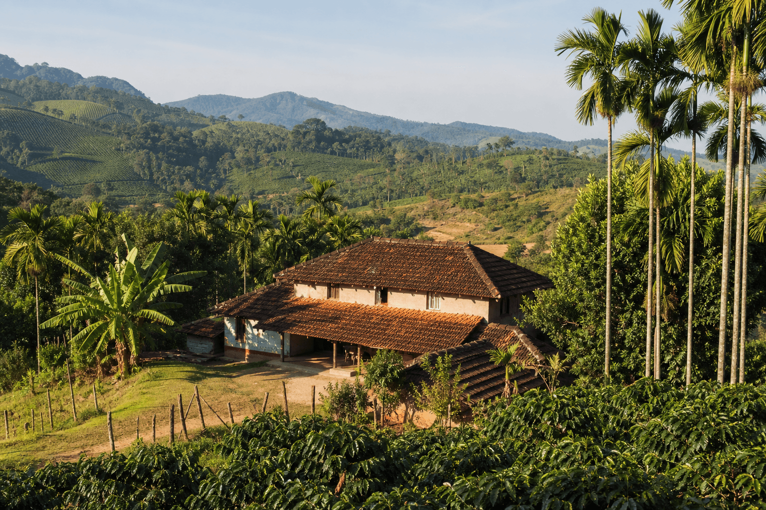 Periyapatna — Coffee & Areca Plantations · ~35 km